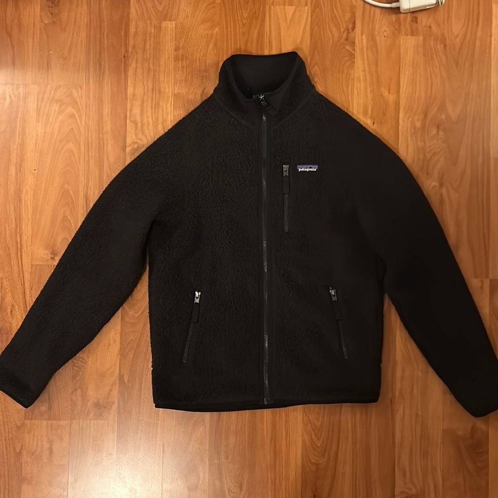 Patagonia fuzzy jacket